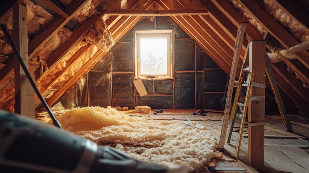 Pasos esenciales para localizar y reparar fisuras previo al aislamiento de áticos perdidos por el suelo – febrero 2025